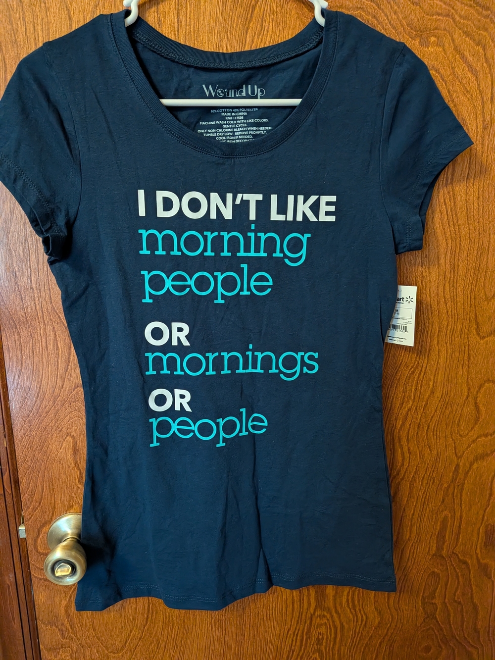 Women's Navy Graphic Tee